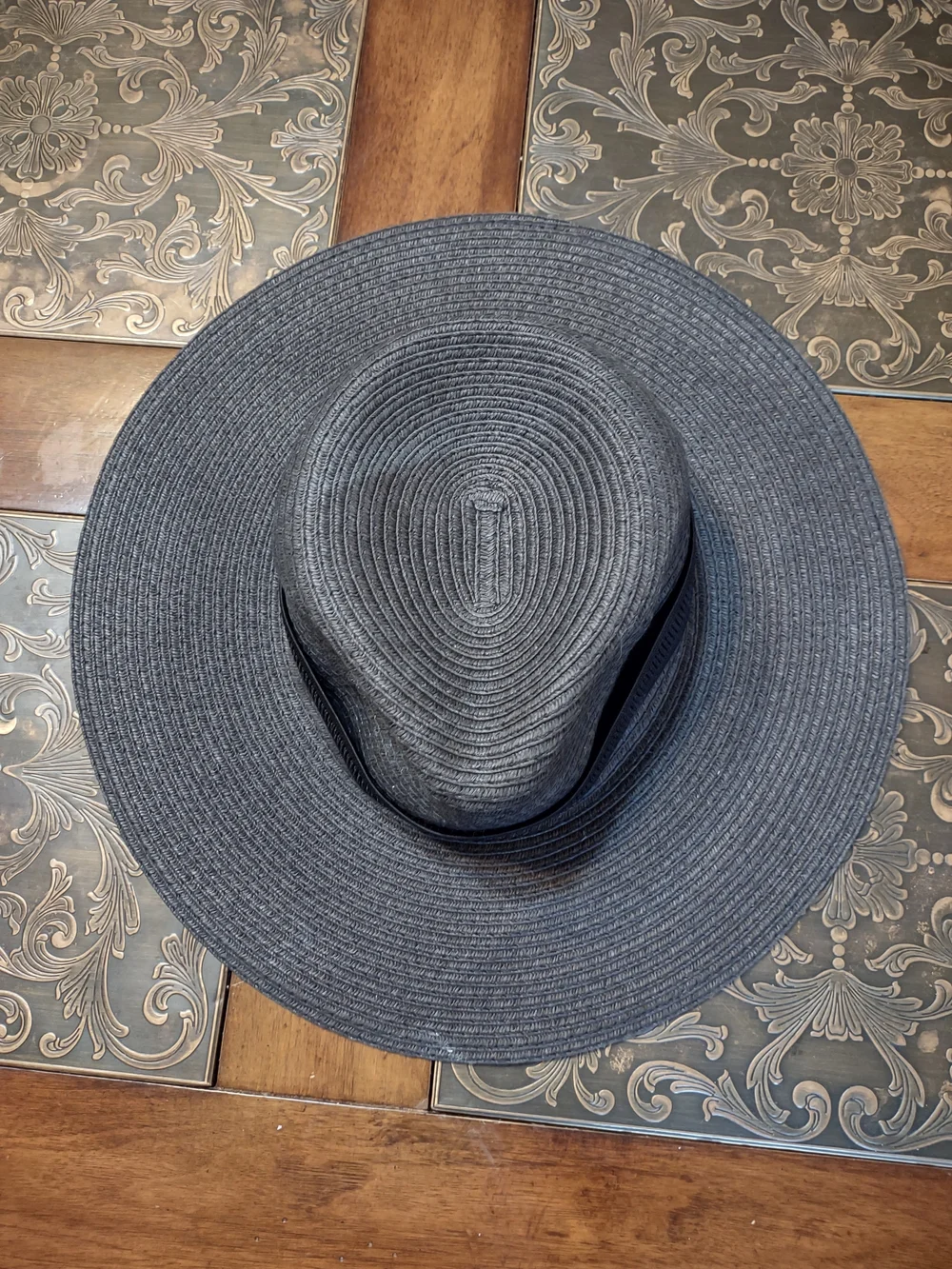 Madewell Black Boho Sun Hat